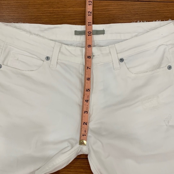 VINCE White Denim Skinny Jeans - Picture 11 of 16